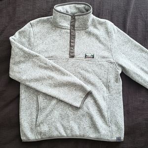 L.L. Bean fleece pullover sweater